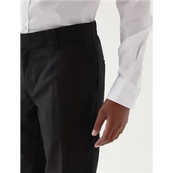 Boys' Skinny Leg School Trousers (2-18 Yrs)