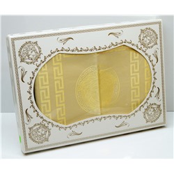 Скатерть с Гипюром в Подарочной Коробке 160x220 см GREEK