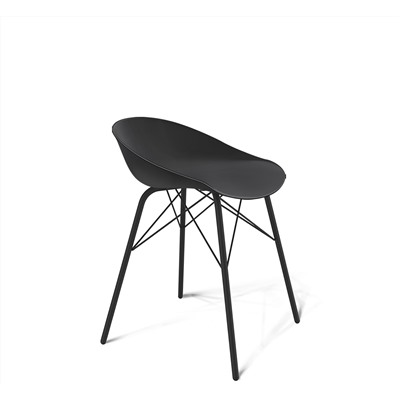 Стул SHT-ST19/S64
                        черный / черный муар