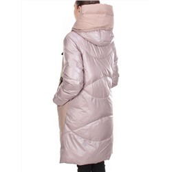 2235 PINK POWDER Пальто женское зимнее AKIDSEFRS (200 гр. холлофайбера)