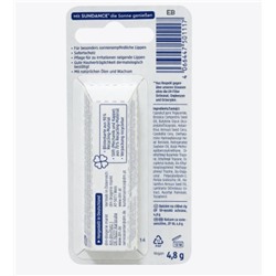 SUNDANCE Lippenpflegestift sensitive Солнцезащитная гигиеническая помада Уход за губами Sensitive SPF 50, 4,8 г