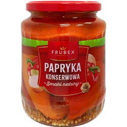 Перец консервированный Frubex 680г ст/б 1/8