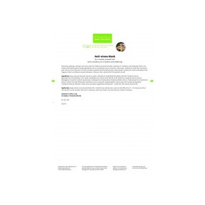 Krauterhaus Sanct Bernhardt Anti-stress Mask, 60 мл