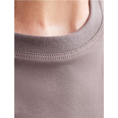 Футболка из премиального хлопка с эластаном