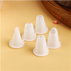 Набор кондитерский, 7 предметов: мешок, 6 насадок, 22×12×3 см