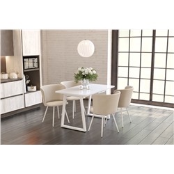 Стул SHT-ST36/S95-1
                        ванильный крем / белый муар