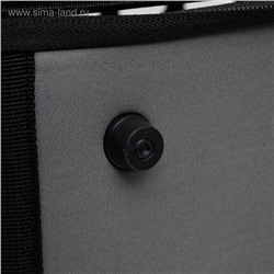 Складная сумка-переноска с отдельным входом, материал EVA, 43.5×28×33 см, серая