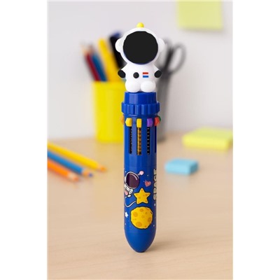 Разноцветная ручка 10 в 1 "The White Cosmonaut", mix, шоу-бокс 36 шт.