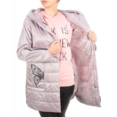 ZW-2181-C LT. BEIGE Куртка демисезонная женская BLACK LEOPARD (100 гр.синтепона)
