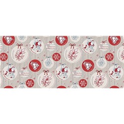 Ткань Рогожка / Рождество 1