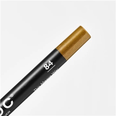 Provoc Гелевый карандаш-подводка для глаз водостойкий / Semi Permanent Gel Eye Liner №84 This Means War, оливковый с шиммером