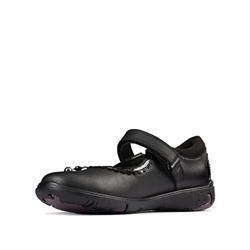 Kids' Leather Riptape Mary Jane Shoes (Kid size 10-2.5)