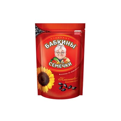 «Бабкины семечки», семечки отборные, жареные, 270 г