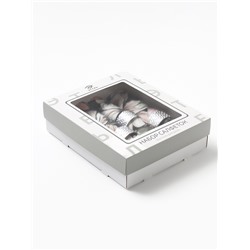 Набор салфеток с декорат. кольцами Этель Meadow flower 40х40 см - 4 шт, 100% хлопок, саржа
