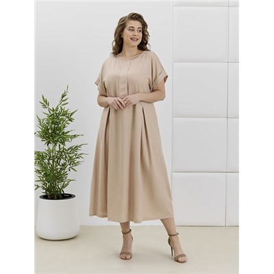 Женское платье Скарлет ПЛ-417 / бежевый