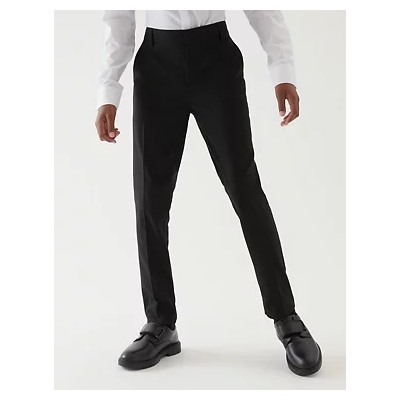 Boys' Super Skinny Slim Fit School Trousers (2-18 Yrs)