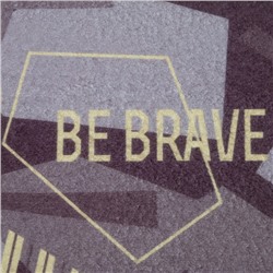 Плед Этель Be brave, 75х100 см, 100% полиэстер, флис