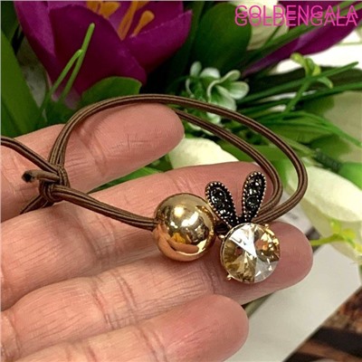 Резинка для волос со стразами Корея Р54 тип 3