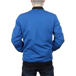 EM25056-2 BLUE Куртка-бомбер мужская демисезонная (100 гр. синтепон)