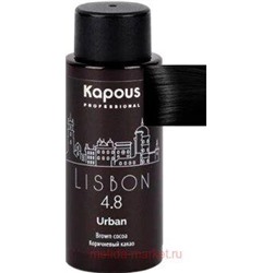 Kapous Полуперманентный жидкий краситель для волос "Urban" 60мл 4.8 LC Лиссабон