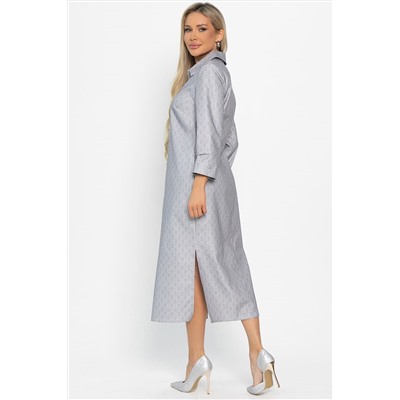 Платье Лоуренс НЬЮ (светло-серое) П14876-18М