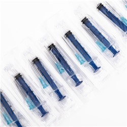 Шприц инъекционный 2 мл 3-х компонентный с иглой 0.63×32 мм, без латекса