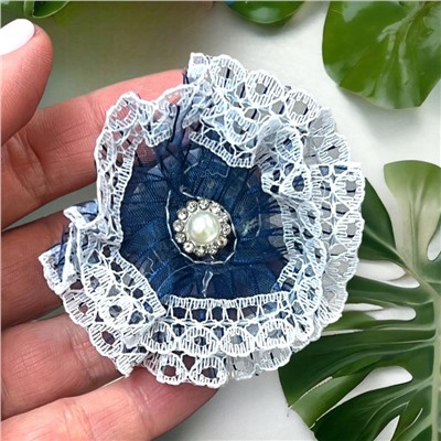 Резинка-бант Корея 2 шт диаметр 7 см Арт 2 модель 1