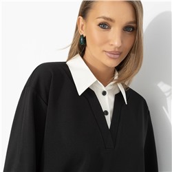 Блуза с имитацией многослойности, Легенда в кадре (эталон)