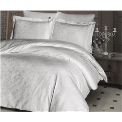 Сатиновое Постельное Белье Евро 2 сп. JACQUARD SATEN First Choice