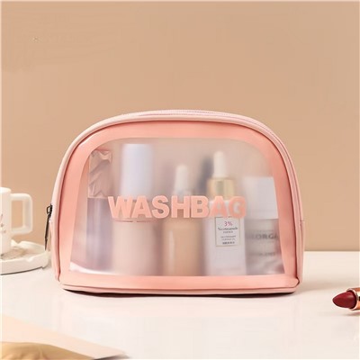 Kristaller Косметичка Washbag crescent, розовый