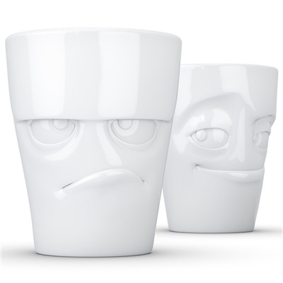 Набор кружек Grumpy & Impish, 350 мл, белый, 2 шт.