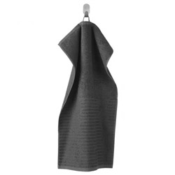 Полотенце для рук темно-серое, VAGSJON Hand Towel Dark Grey, произв. IKEA
