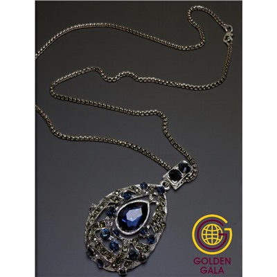 Кулон на толстой цепочке "Женская грация" Арт КШ2130/23