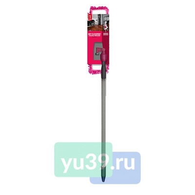 Швабра Anna Zaradna деликатная с телескопической ручкой + насадка из микрофибры