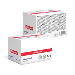 Клей-карандаш ErichKrause Standard, 13 г быстрое склеивание