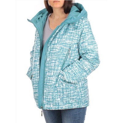 M8517 TURQUOISE Куртка демисезонная женская (100 гр. синтепон) Maria
