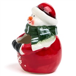 ПОДСТАВКА ДЛЯ ЗУБОЧИСТОК КОЛЛЕКЦИЯ "CHRISTMAS HOLIDAYS" 6*6*8,5 СМ