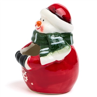 ПОДСТАВКА ДЛЯ ЗУБОЧИСТОК КОЛЛЕКЦИЯ "CHRISTMAS HOLIDAYS" 6*6*8,5 СМ