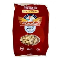 69 Паста Primeluci  BRONZO ( FUSILLI  bucati)  500г