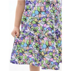 Детское платье "Лето" / Яркие цветы