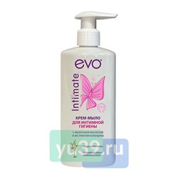 EVO Крем-мыло для интимной гигиены, 200 мл.