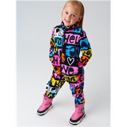 Комбинезон флисовый для девочки