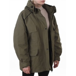 3092 GREEN Куртка демисезонная женская (100 гр. холлофайбер)