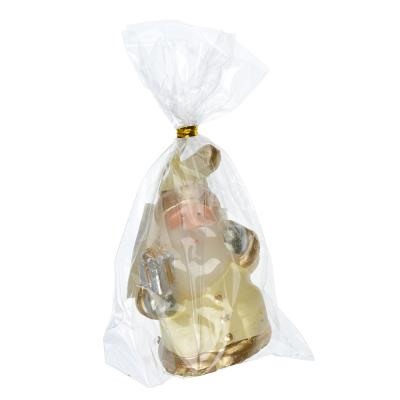 СНОУ БУМ Свеча в виде Деда Мороза в подарочной упаковке, 6,5см, парафин, 4 дизайна, шампань