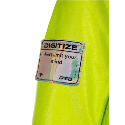 Куртка из экокожи для девочки