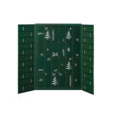 ESSIE Adventskalender 2025, Адвент-календарь 2025, 24 бьюти сюрприза для маникюра