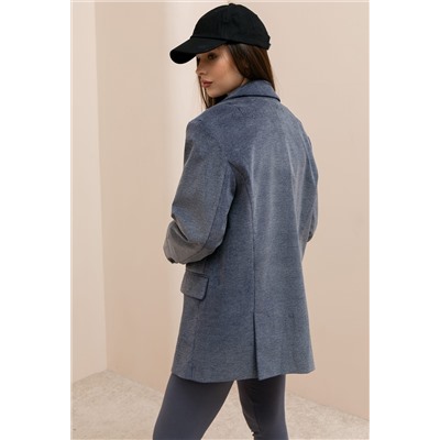 Пиджак Cherire 7261 серо-голубой