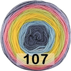 Пряжа Kamgarn Cake Wool Papatya