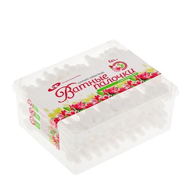 Ватные палочки «Емельянъ Савостинъ» детские с ограничителем, 60 шт.