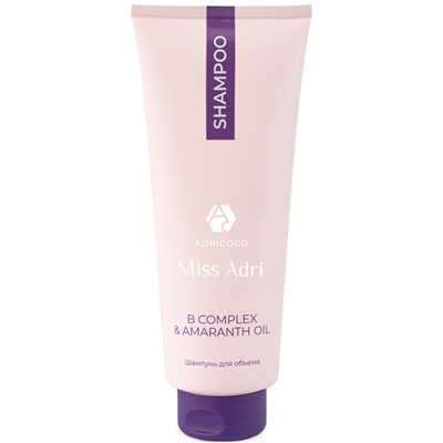 ADRICOCO Шампунь 400 мл B COMPLEX&AMARANTH Объем волос